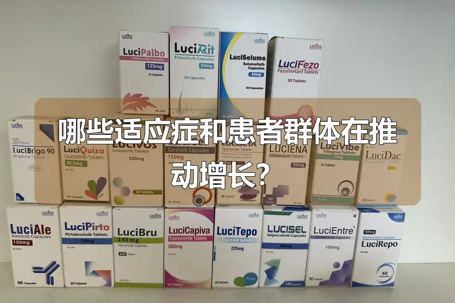 哪些适应症和患者群体在推动增长？
